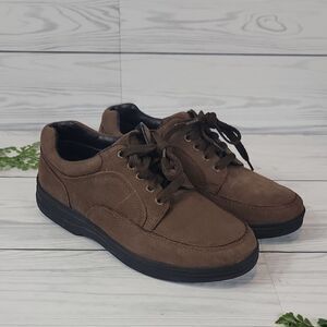 Thom McAn Oxfords Brown Leather Lace-up Mens Size 10.5W